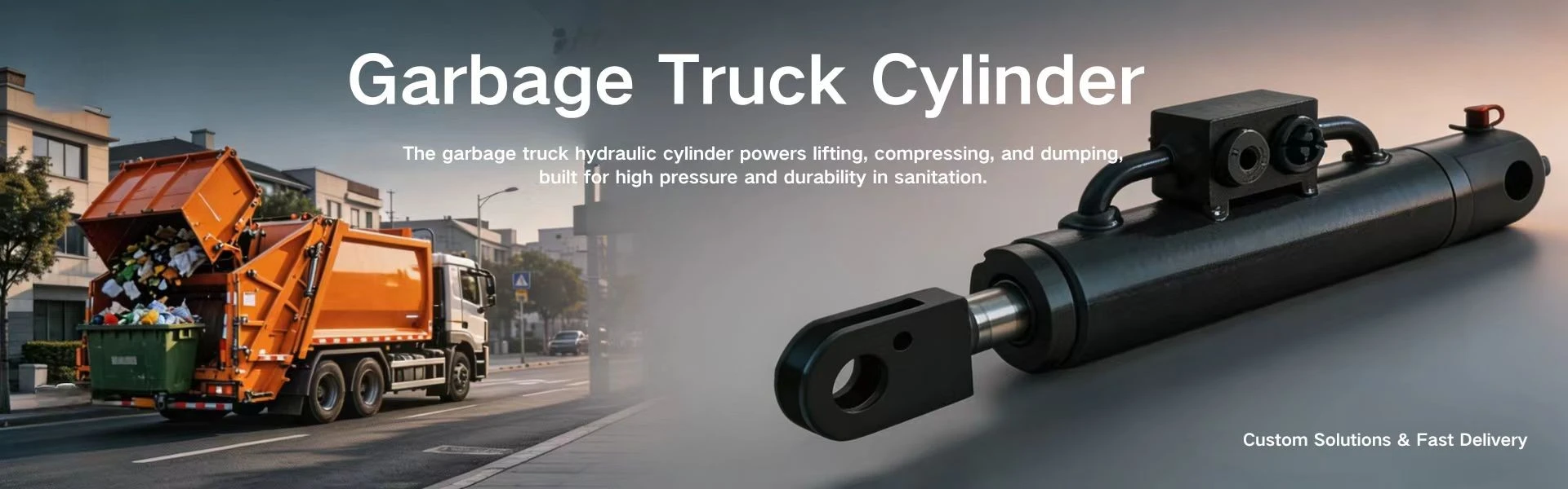 Қоқыс таситын машина цилиндрі