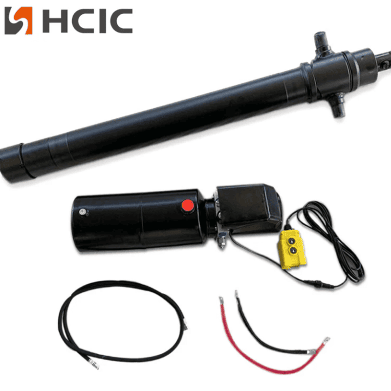 4TG-E90-1000 тіркеме гидравликалық цилиндр + арнайы қуат блогы комбинациясы