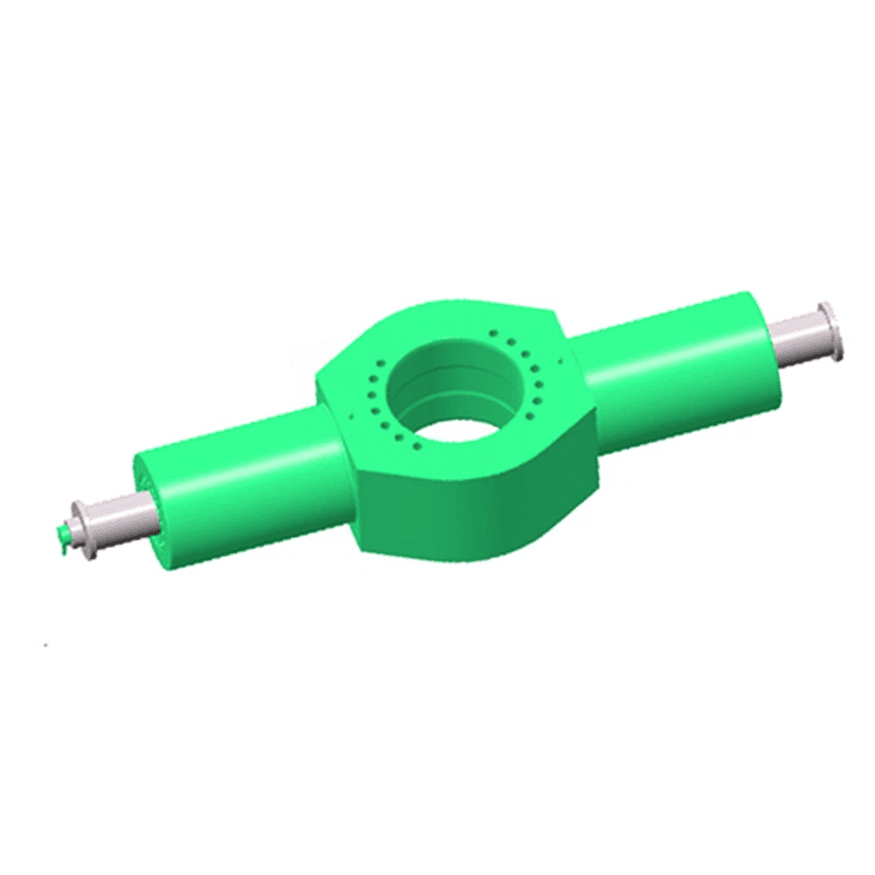 Екі әрекетті гидравликалық пресс цилиндрі