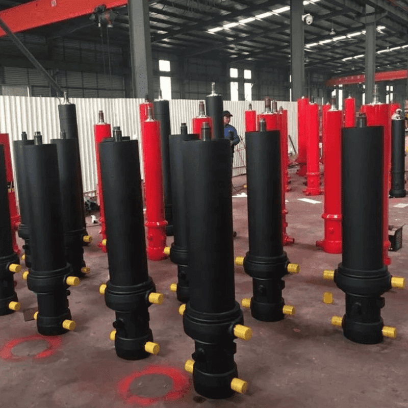 FEE-5TG-E191*4826 Алдыңғы жағында орнатылған көп сатылы гидравликалық цилиндр