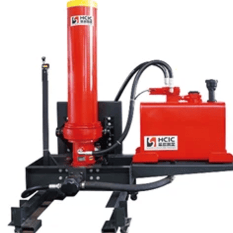 Алдыңғы жағында орнатылған көп сатылы гидравликалық цилиндр