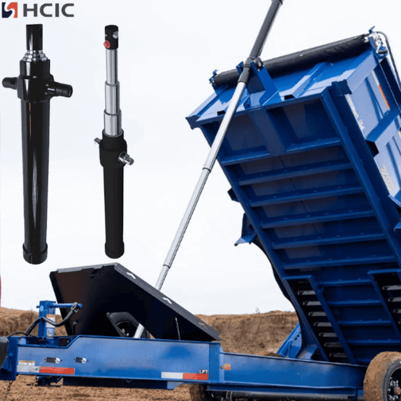 Телескопиялық көп сатылы гидравликалық цилиндр